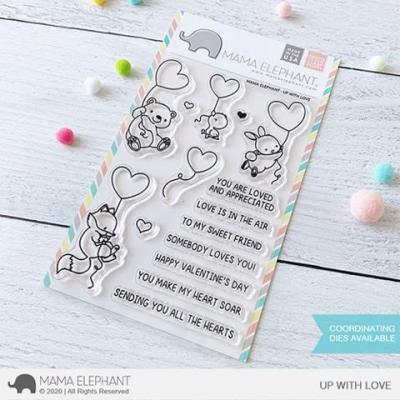 Mama Elephant Clear Stamps - Up With Love